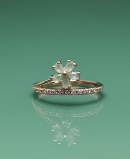Floral Gold Ring