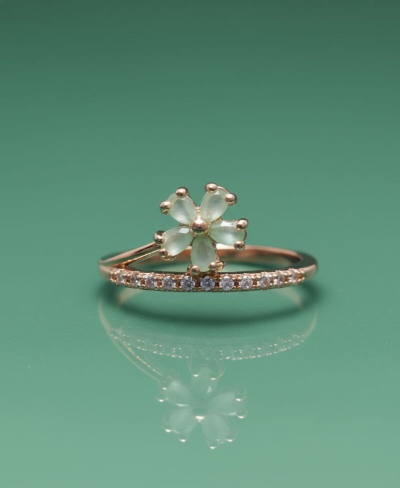 Floral Gold Ring