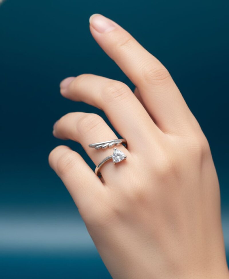 Silver Open Ring - Image 3