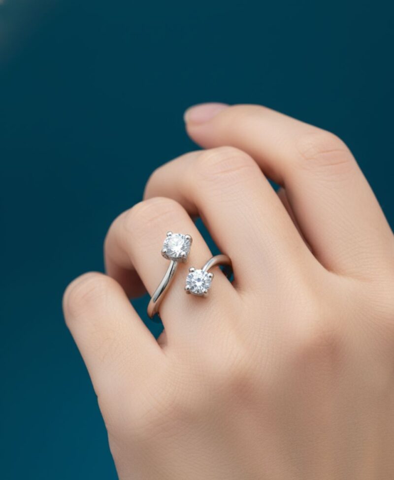 Silver Open Ring - Image 2