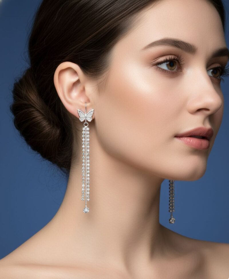 Butterfly earrings - Image 2
